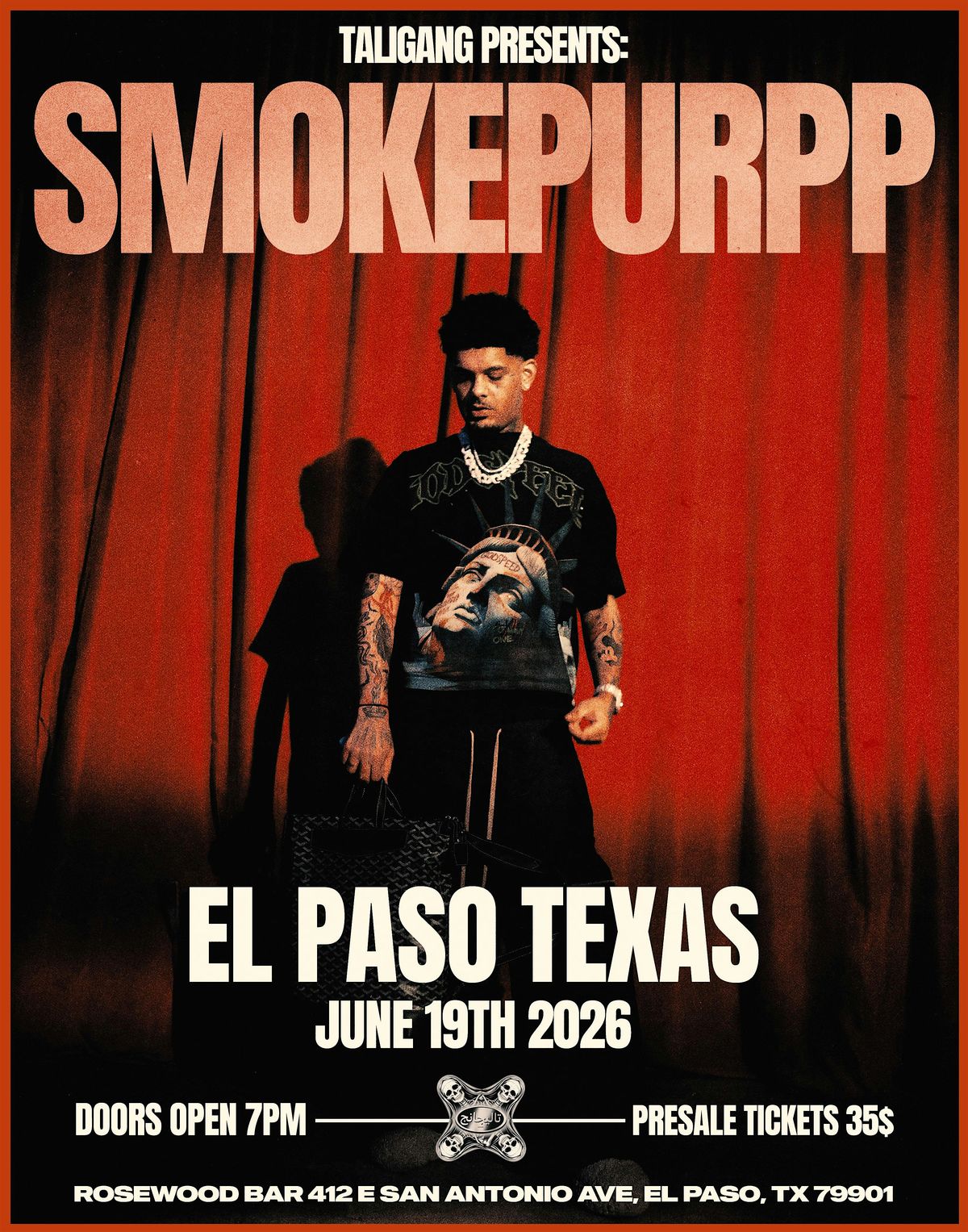 June 19th: Smokepurpp Live in El Paso, Tx with Taligang
