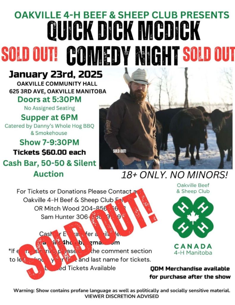 Quick Dick McDick at Vic Juba Theatre