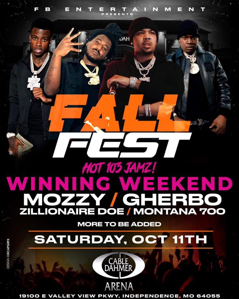 Fall Fest: G-Herbo Mozzy Zillionaire Doe & Montana 700