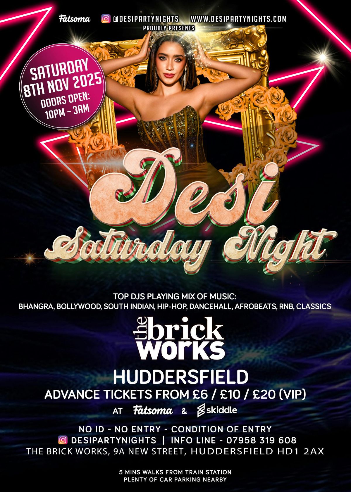 Desi Saturday Night Huddersfield