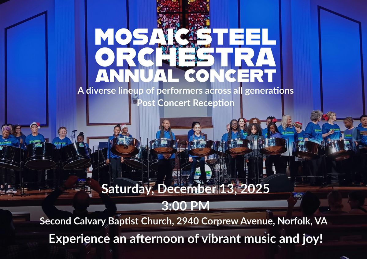 Mosaic Steel Orchestra Annual Concert