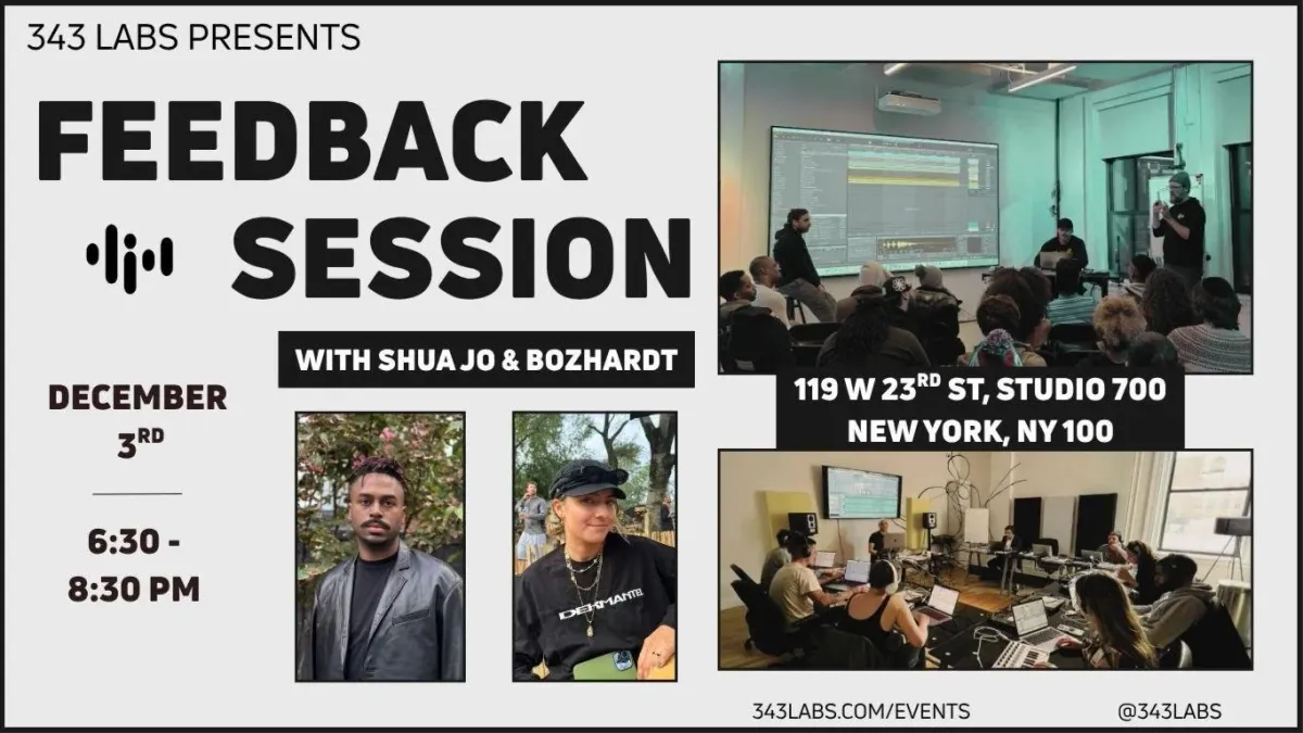 Track Feedback Session at 343 Labs