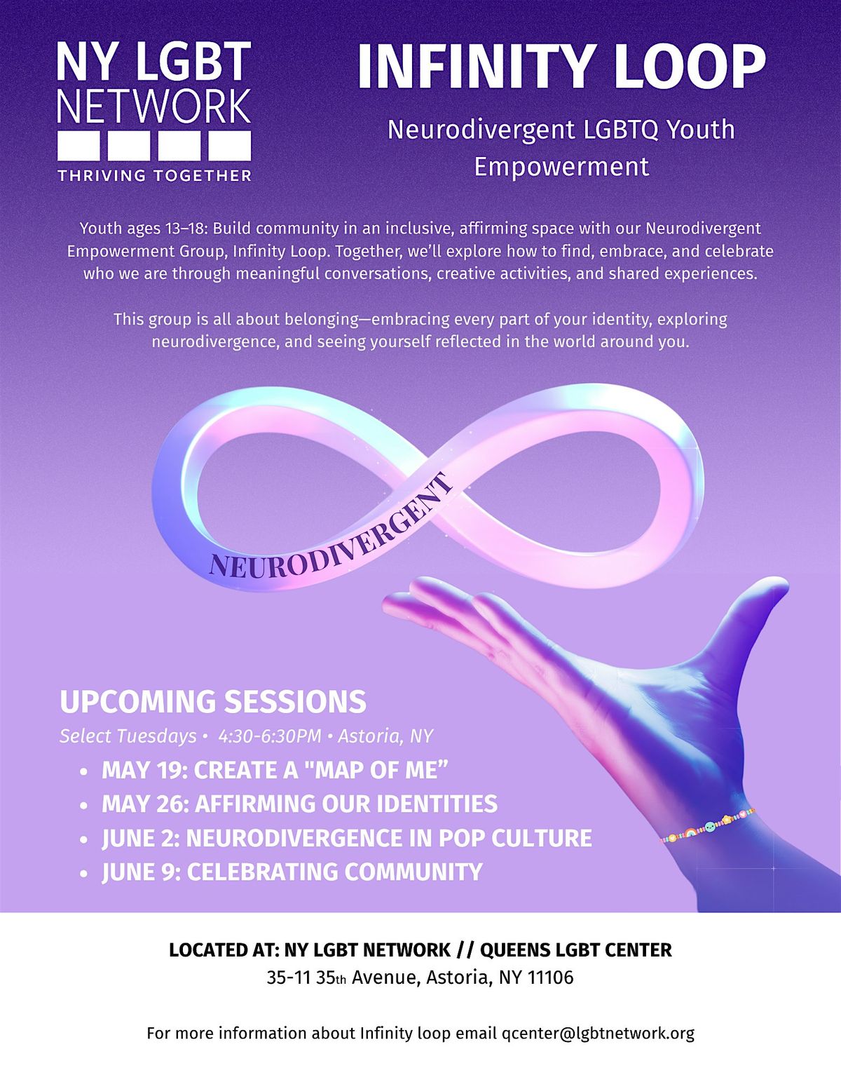 Infinity Loop: Neurodivergent LGBTQ Youth Empowerment
