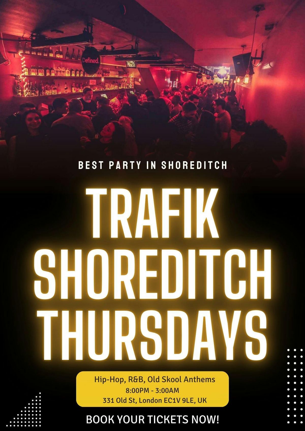 A-Level Results Party @ Trafik Shoreditch \/\/ Every Thursday \/\/ Party Tunes, Sexy RnB, Commercial