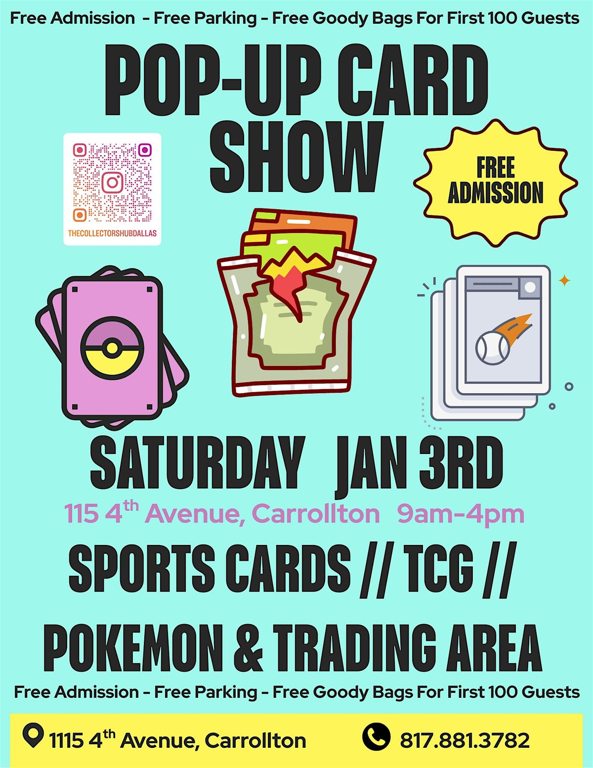 Pop Up Show - Sports Cards\/TGC\/Pokemon