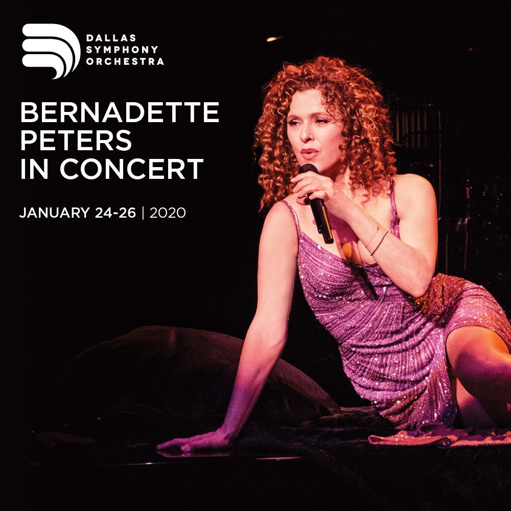 Bernadette Peters at Meyerhoff Symphony Hall
