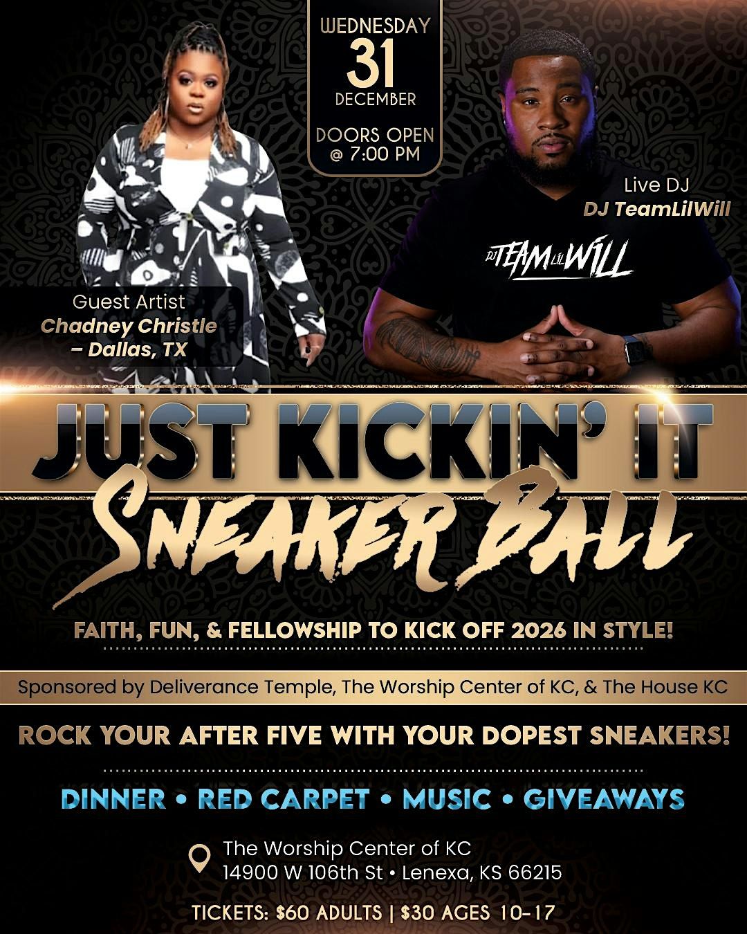 New Year\u2019s Eve Sneaker Ball