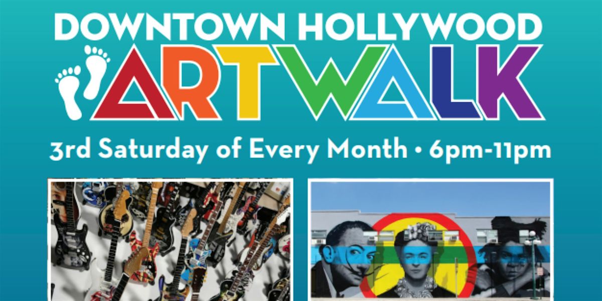 Free Choose954 Guided Tour Through Downtown Hollywood's ArtWalk @ 7PM!