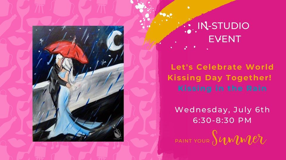 Lets Celebrate National Kissing Day with Amazing New Art Kissing in
