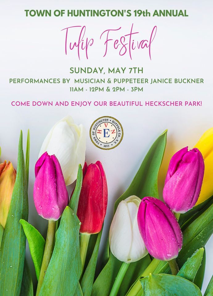 19th Annual Tulip Festival Heckscher Park, Huntington, NY May 7, 2023