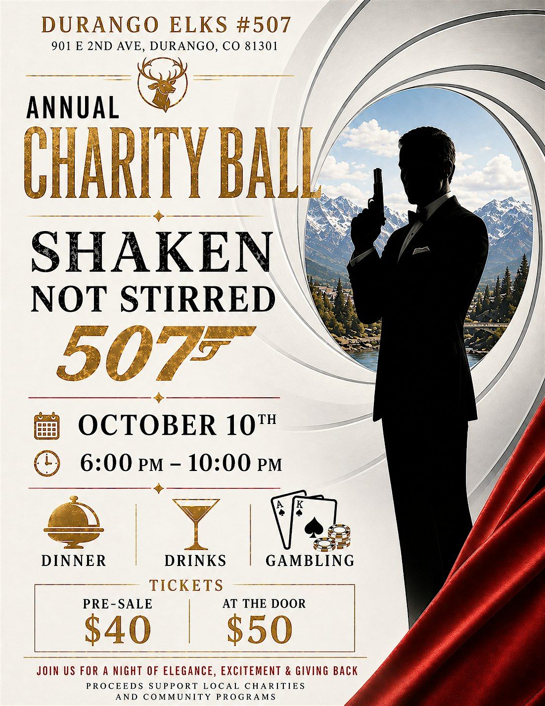 Durango Elks Lodge Charity Ball 2026