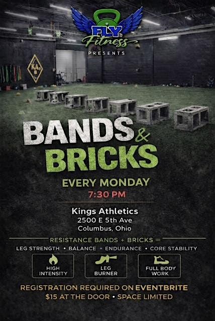 Fly Fitness presents BANDS & BRICKS