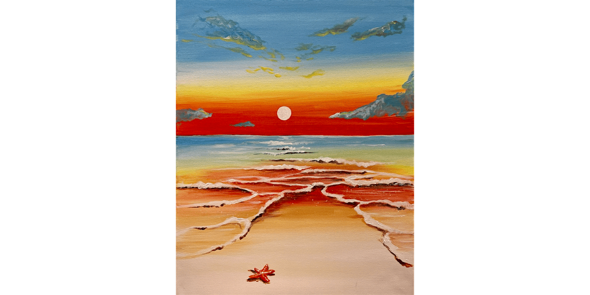 Sunset Oasis - Paint and Sip in Tyler | Classpop!\u2122