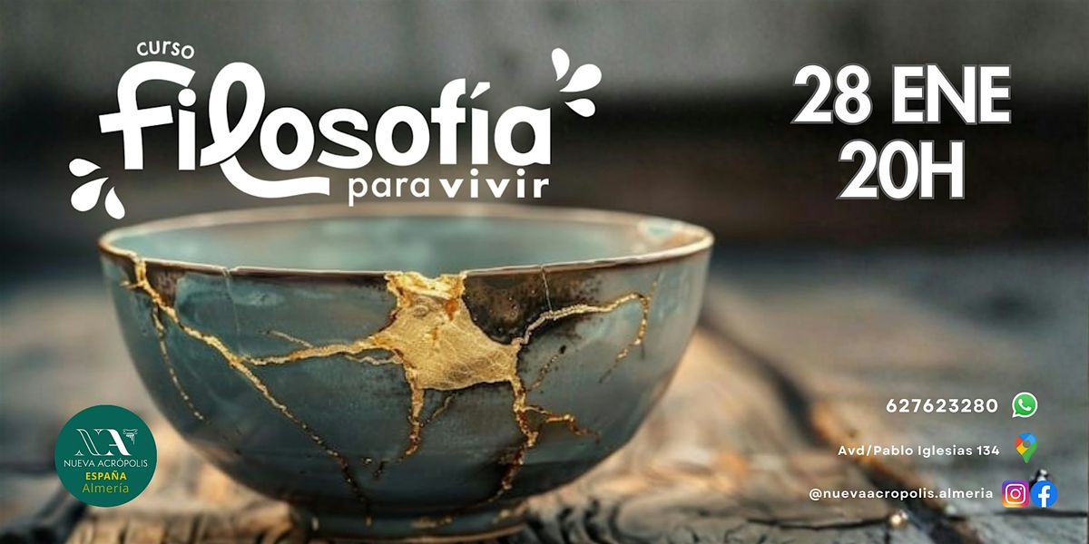 Curso Filosofía para Vivir at Nueva Acrópolis Almería on 28th January, 2026
