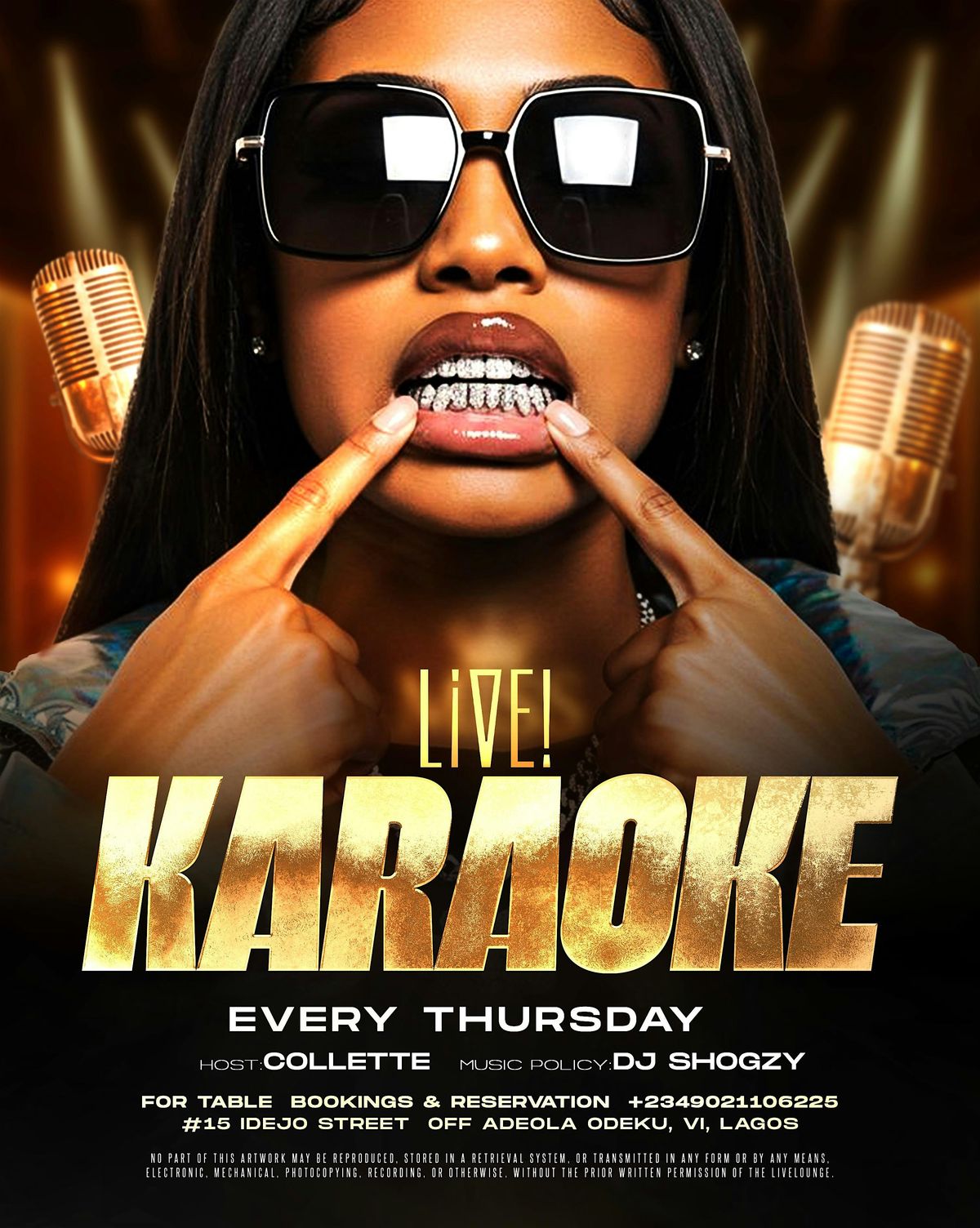 KARAOKE THURSDAY @ LIVE LOUNGE, V.I LAGOS