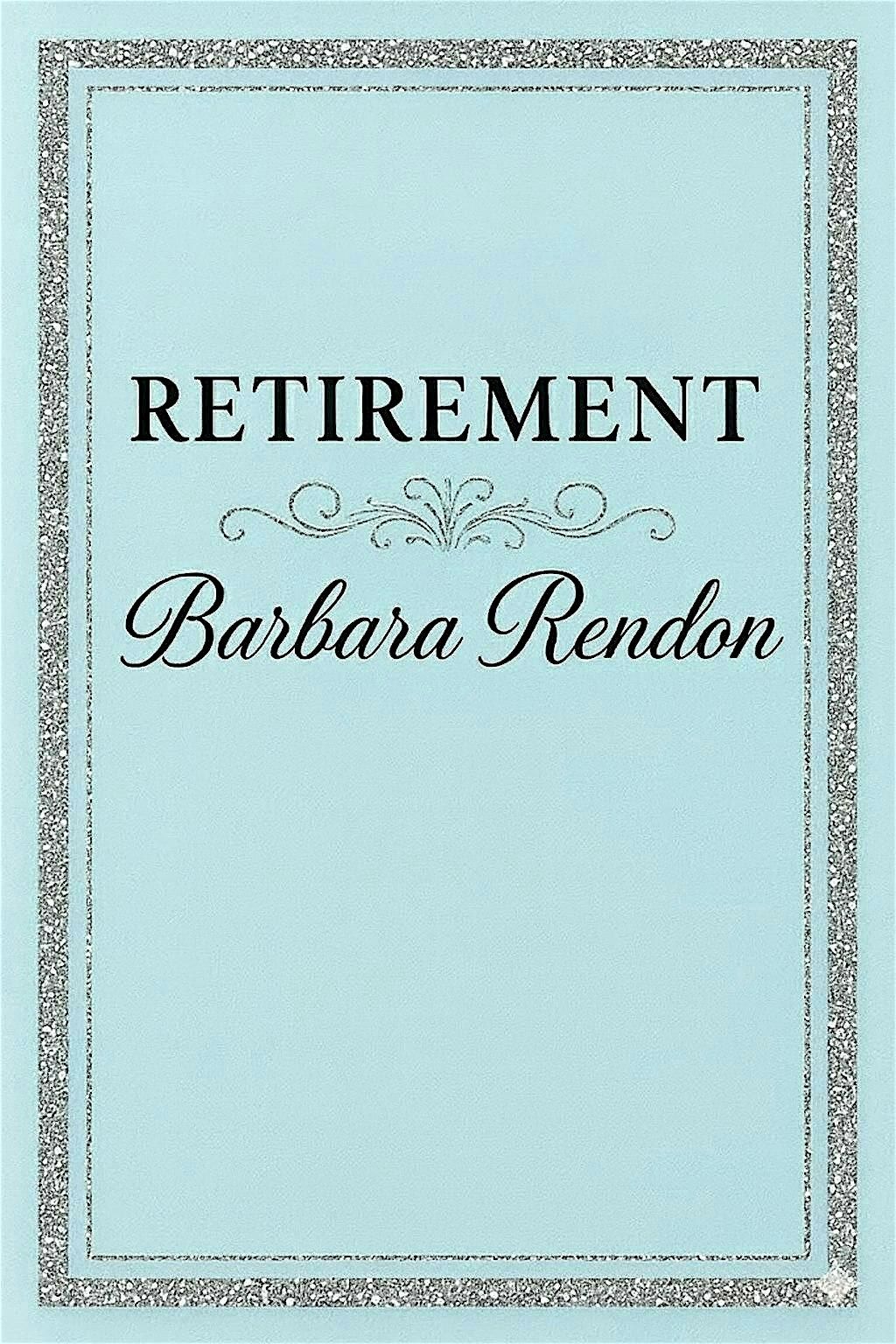 Barbara Rendon Retirment Party