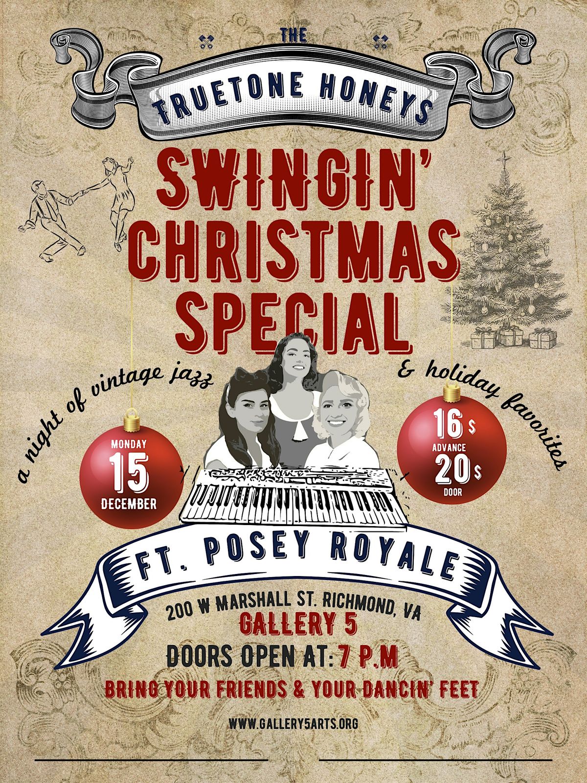 Truetone Honeys Swingin' Christmas Special
