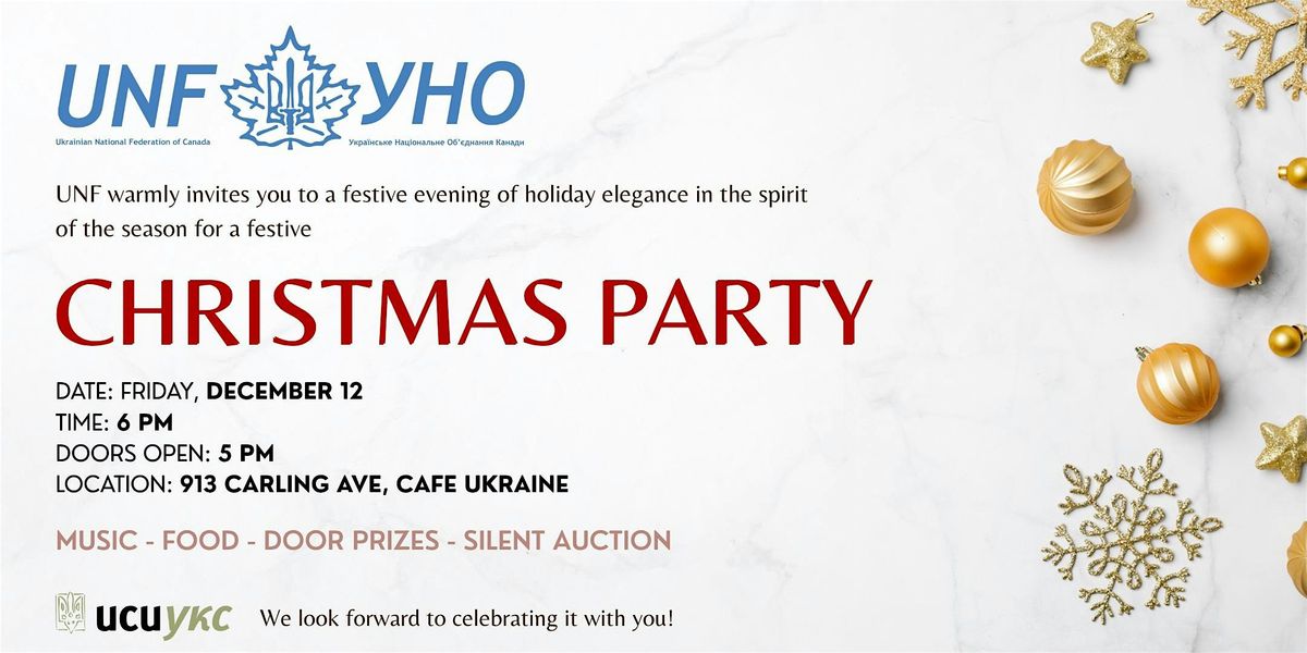 UNF Ottawa-Gatineau Christmas Party