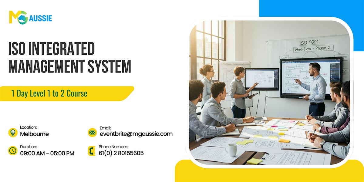 ISO Integrated Management System: 1 Day Level 1 to 2 Course in ...