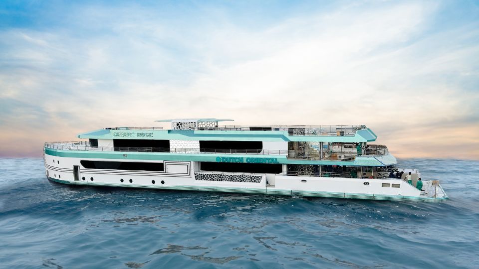 The Desert Rose Mega Yacht New Year's Eve 2026 in Dubai