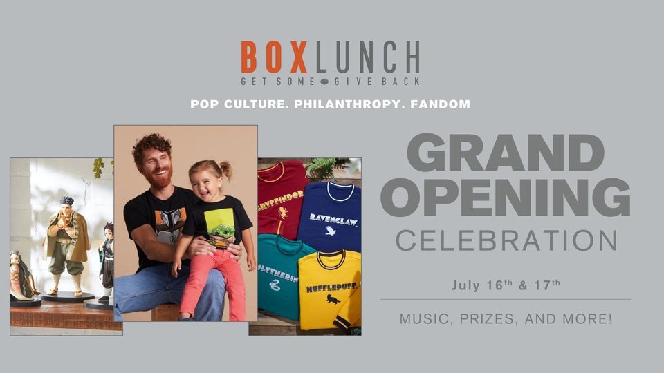 BoxLunch Grand Opening Celebration Edison Mall Edison Mall, Fort
