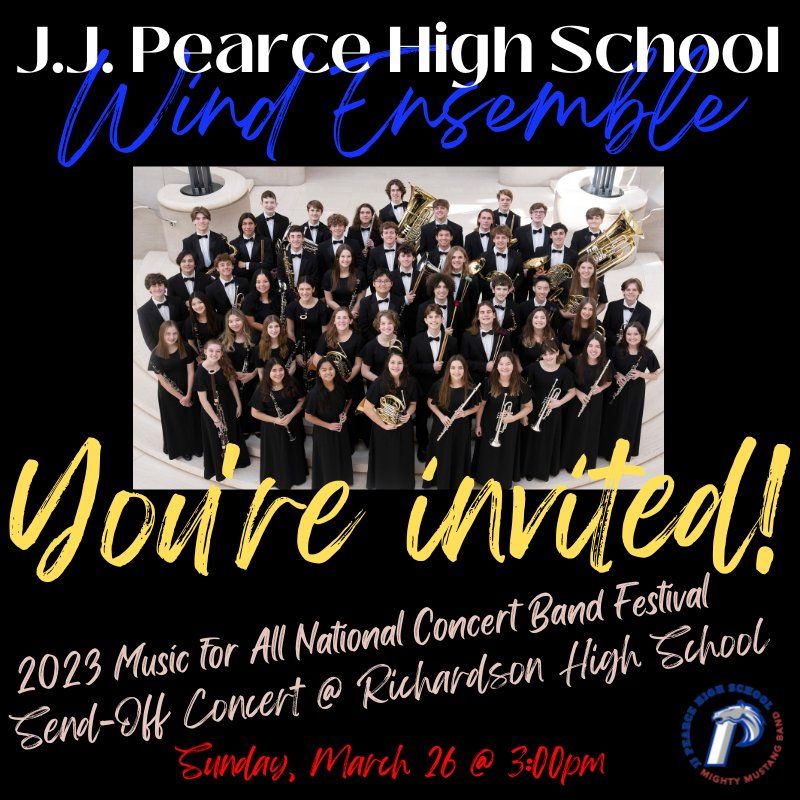 Pearce Wind Ensemble MFA National Festival Send-Off Concert ...