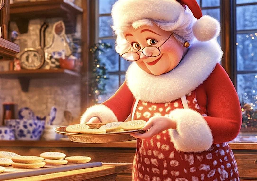 Decorate cookies and play with Mrs. Claus & Friends