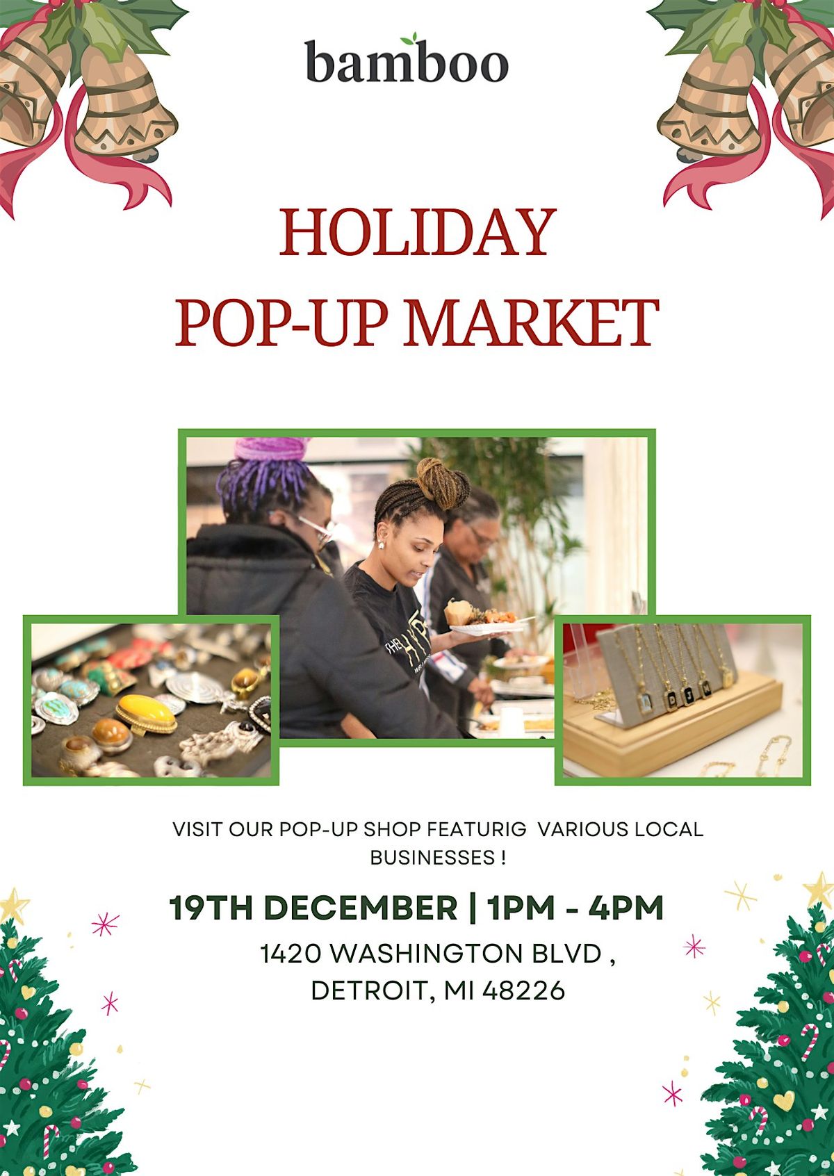Bamboo Detroit Holiday Pop-up