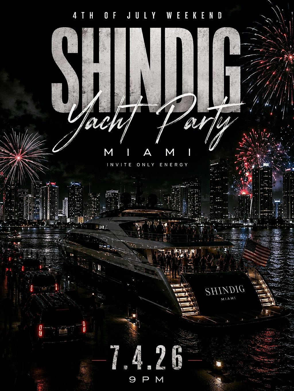 Shindig 4th Of July Yacht Celebration