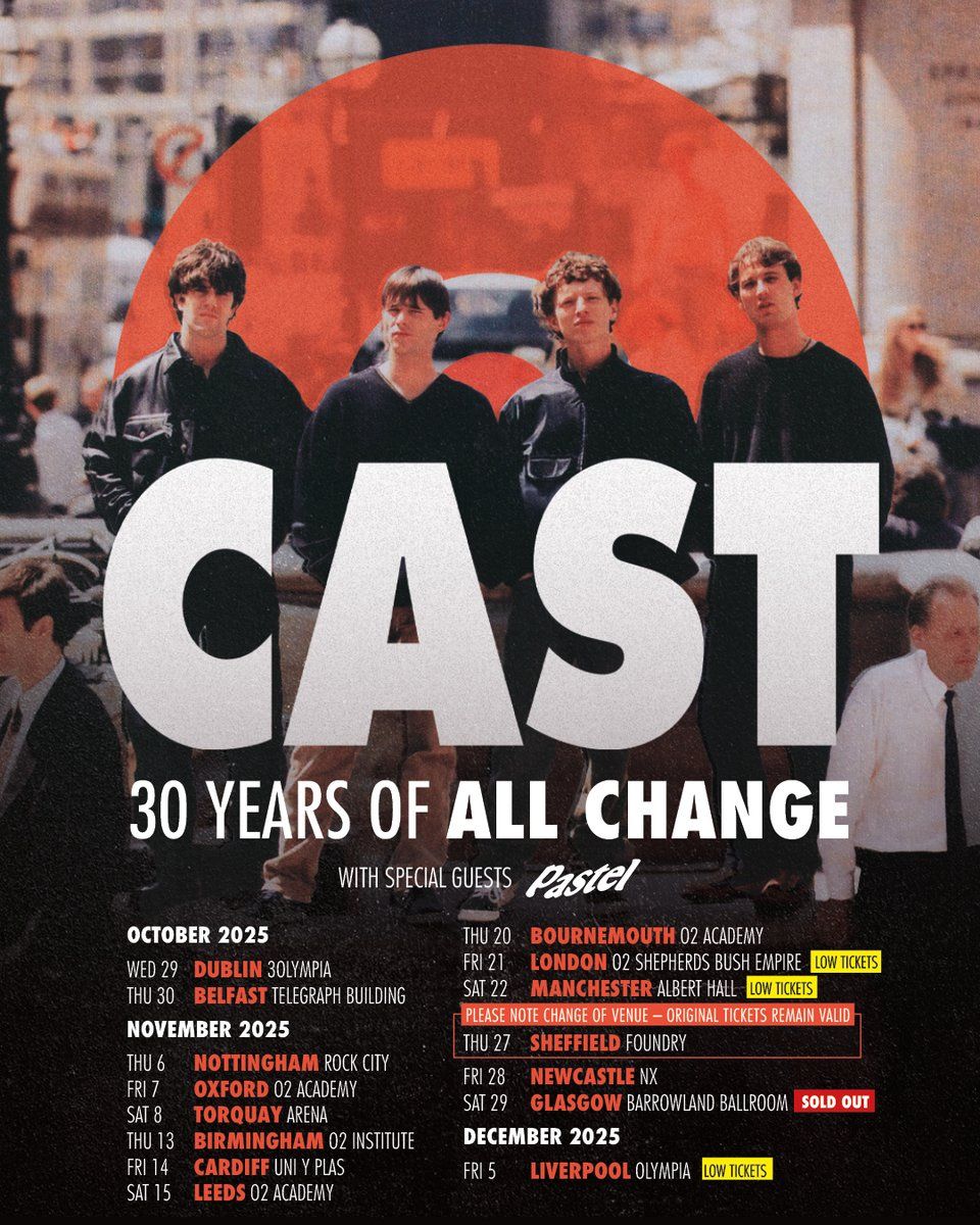 Cast Bournemouth Tickets