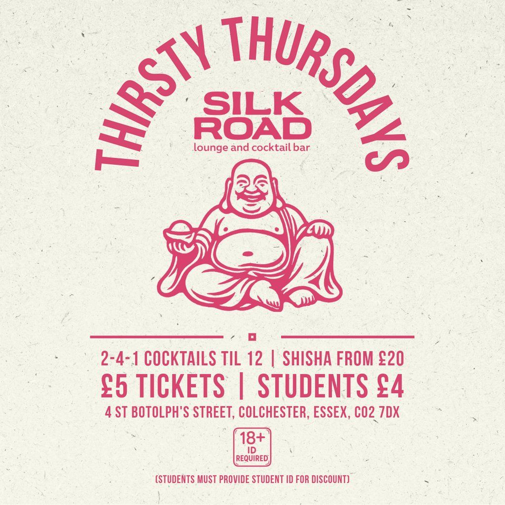 Thirsty Thursdays at Silk Road: Xmas Launch Party