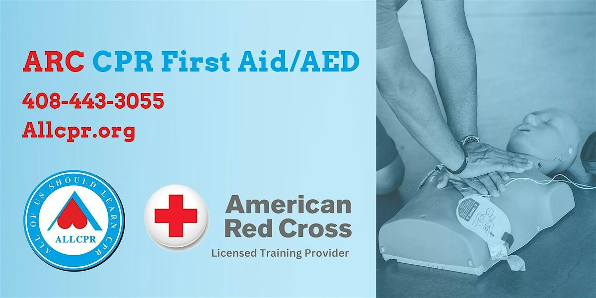 Red Cross Adult&Pediatric First Aid\/CPR\/AED class in San Diego