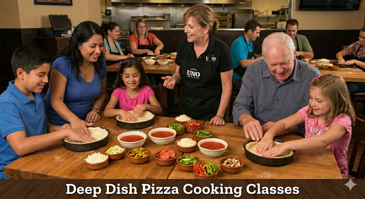UNO Astoria NY - Deep Dish Pizza Cooking Class and Lunch