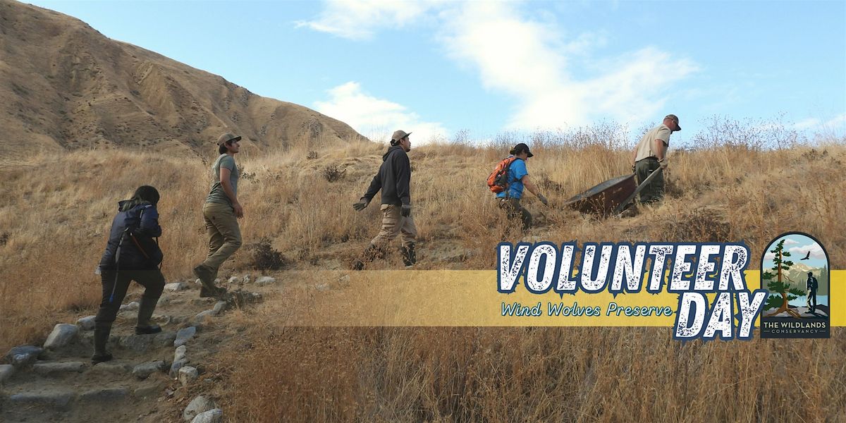 Volunteer Day: Trail Maintenance- Wind Wolves Preserve