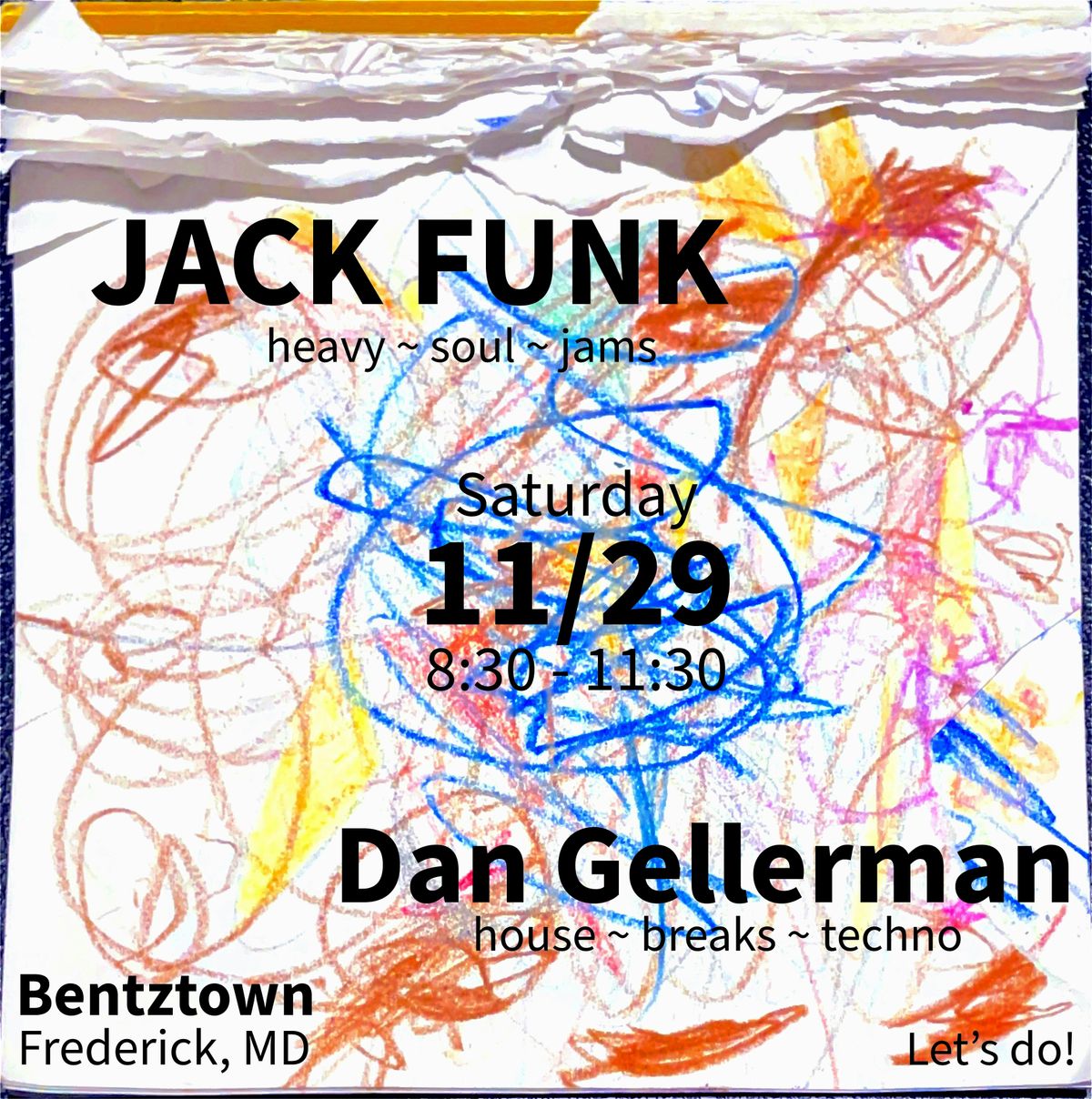 Jack Funk \/ Dan Gellerman 11\/29 at Bentztown in Frederick, MD