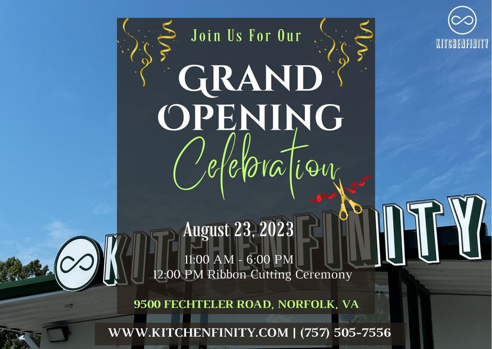 Kitchenfinity Grand Opening Celebration & Ribbon Cutting Ceremony at ...