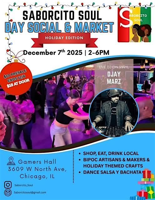 Saborcito Soul Day Social & Market *December Edition