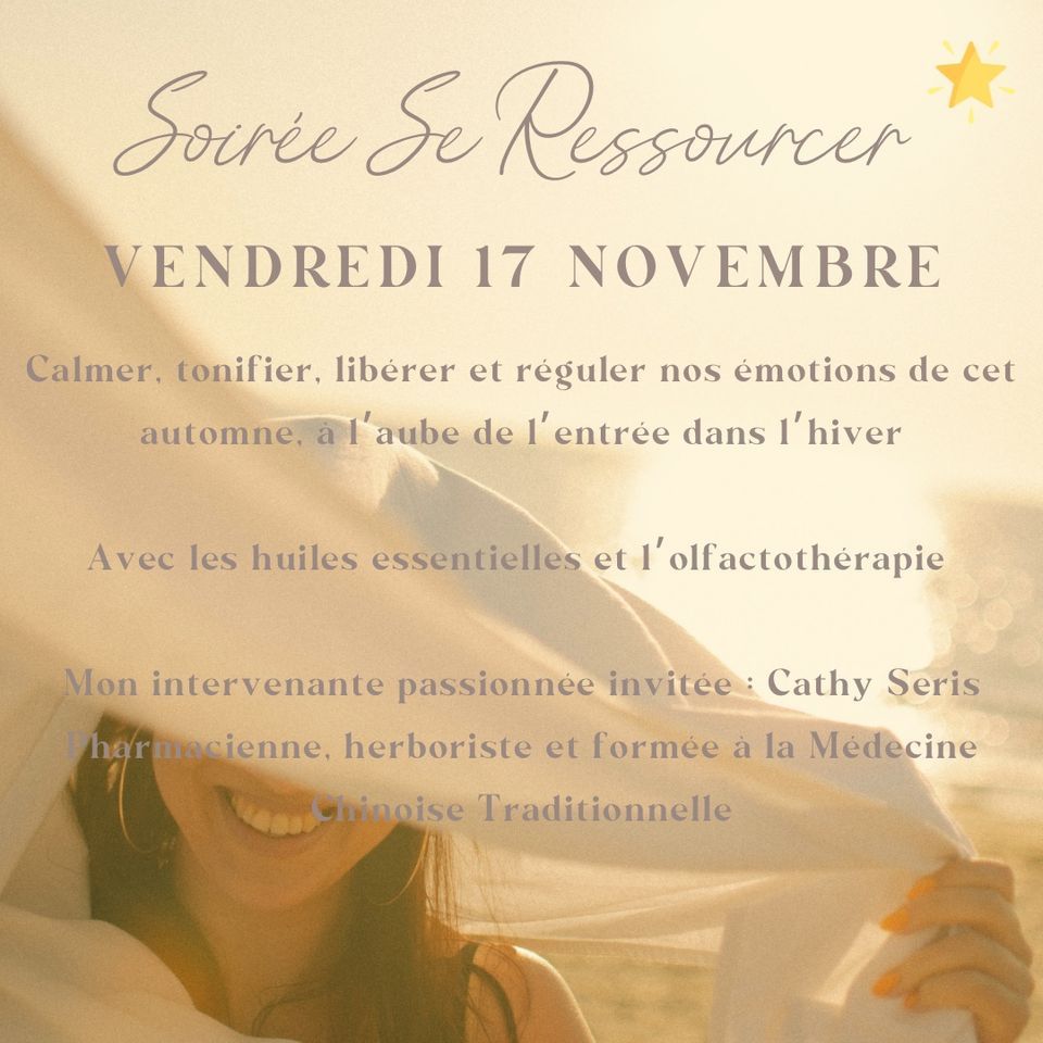 Soir\u00e9e Se ressourcer