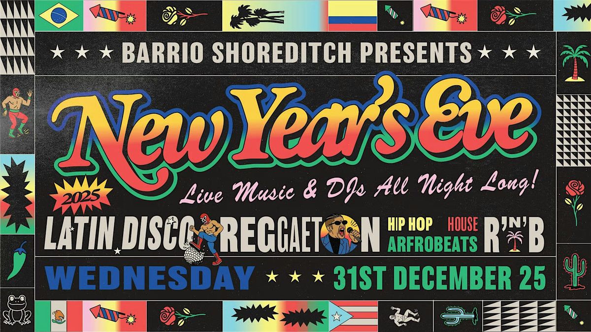 New Year\u2019s 2025 at Barrio Shoreditch