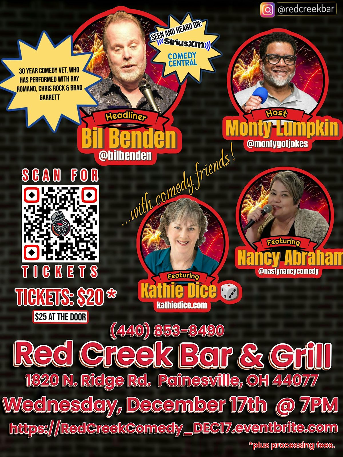 Comedy Night at Red Creek Bar and Grill