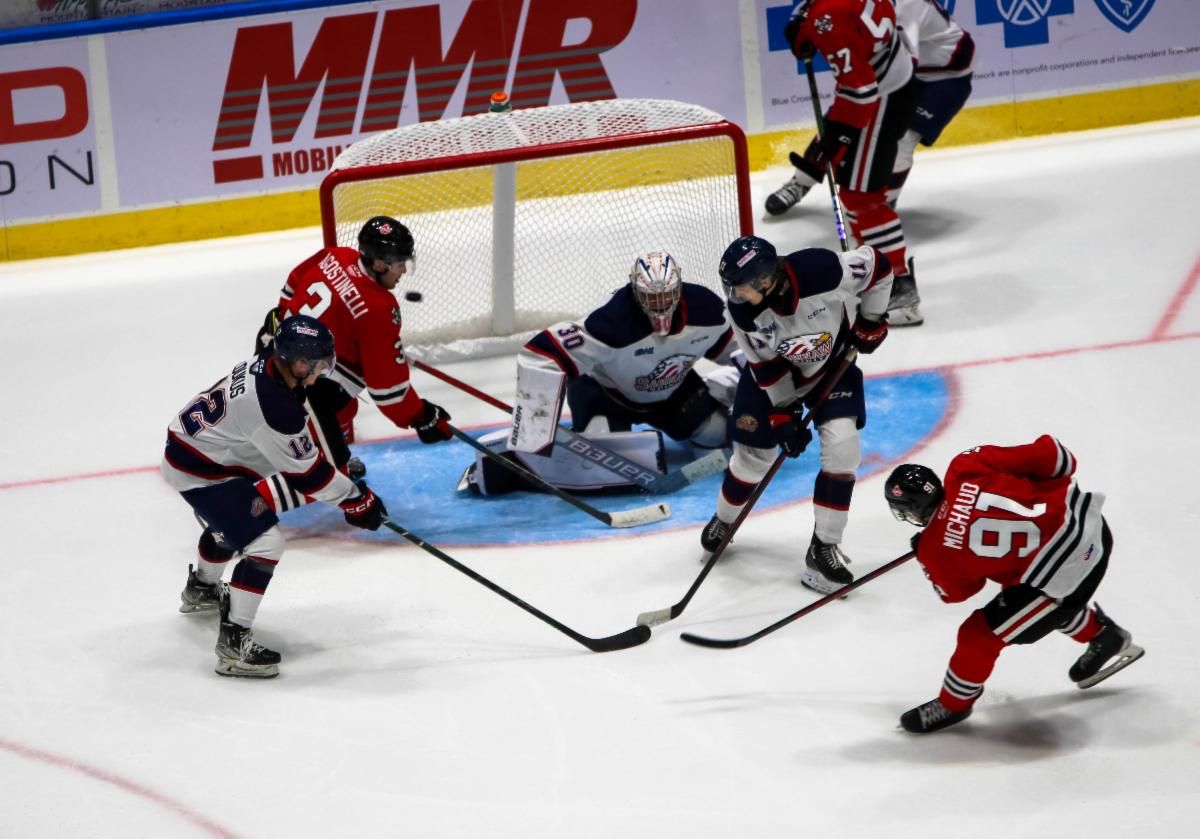 Niagara IceDogs at Saginaw Spirit at Dow Event Center