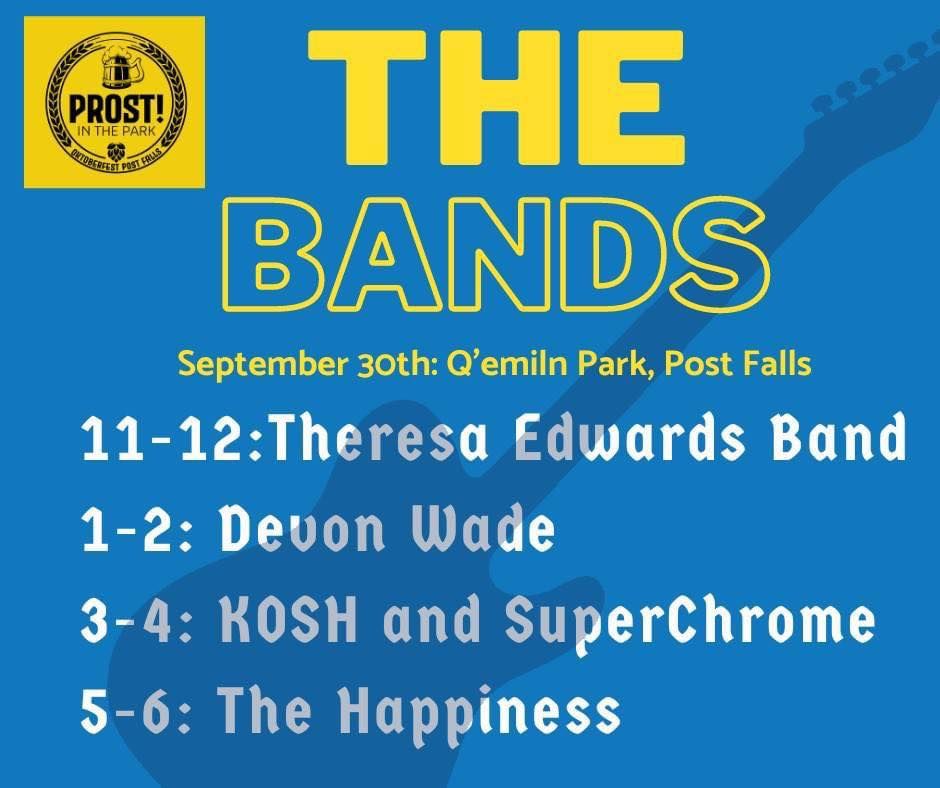 Theresa Edwards Band - Prost!In The Park at Q'emiln Park, Post Falls on ...