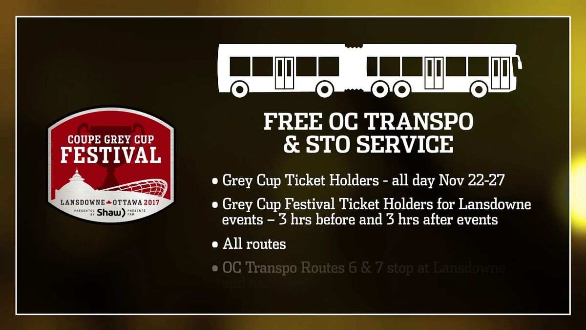 Grey Cup Festival (3 Day Pass)