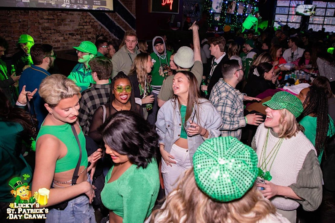 The Official Luckys St Patricks Day Bar Crawl Omaha Dubliner Pub