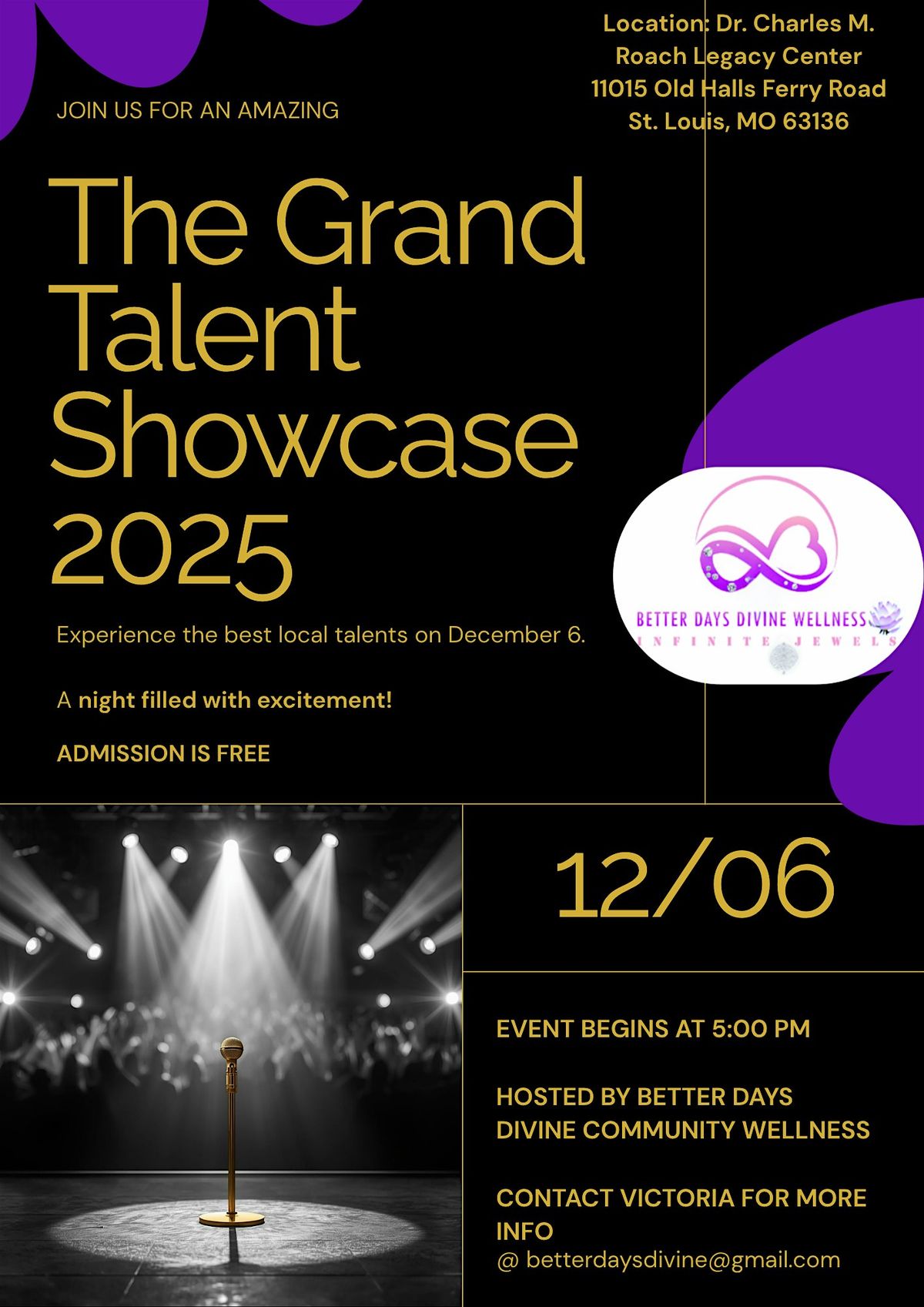 Where Freedom Meets Wellness "The GRAND Talent Showcase"