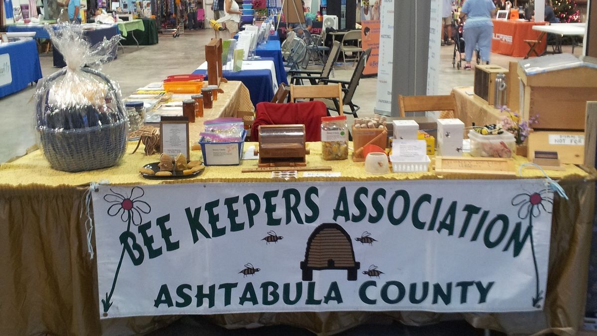 Ashtabula County Beekeepers Association at the Ashtabula County Fair