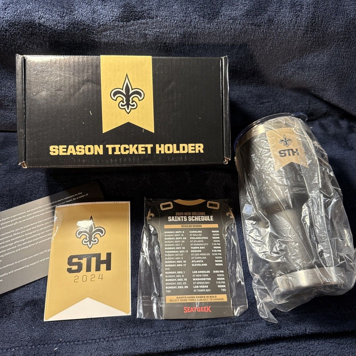 New Orleans Saints Season Tickets (Includes Tickets To All Regular Season Home Games)