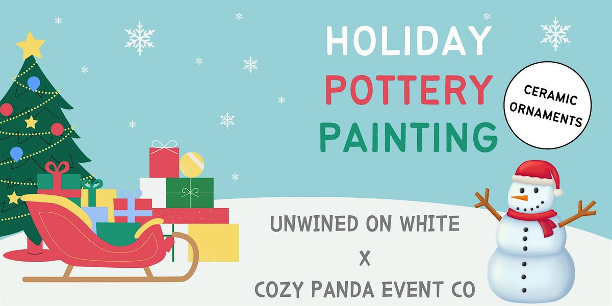 Holiday Pottery Painting