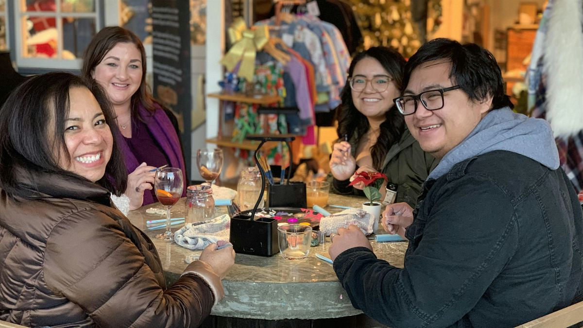 Winter Eco-Art & Sip: Paint and Sculpt with Clay