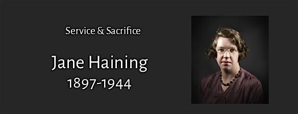 JANE HAINING COMMEMORATION EVENT